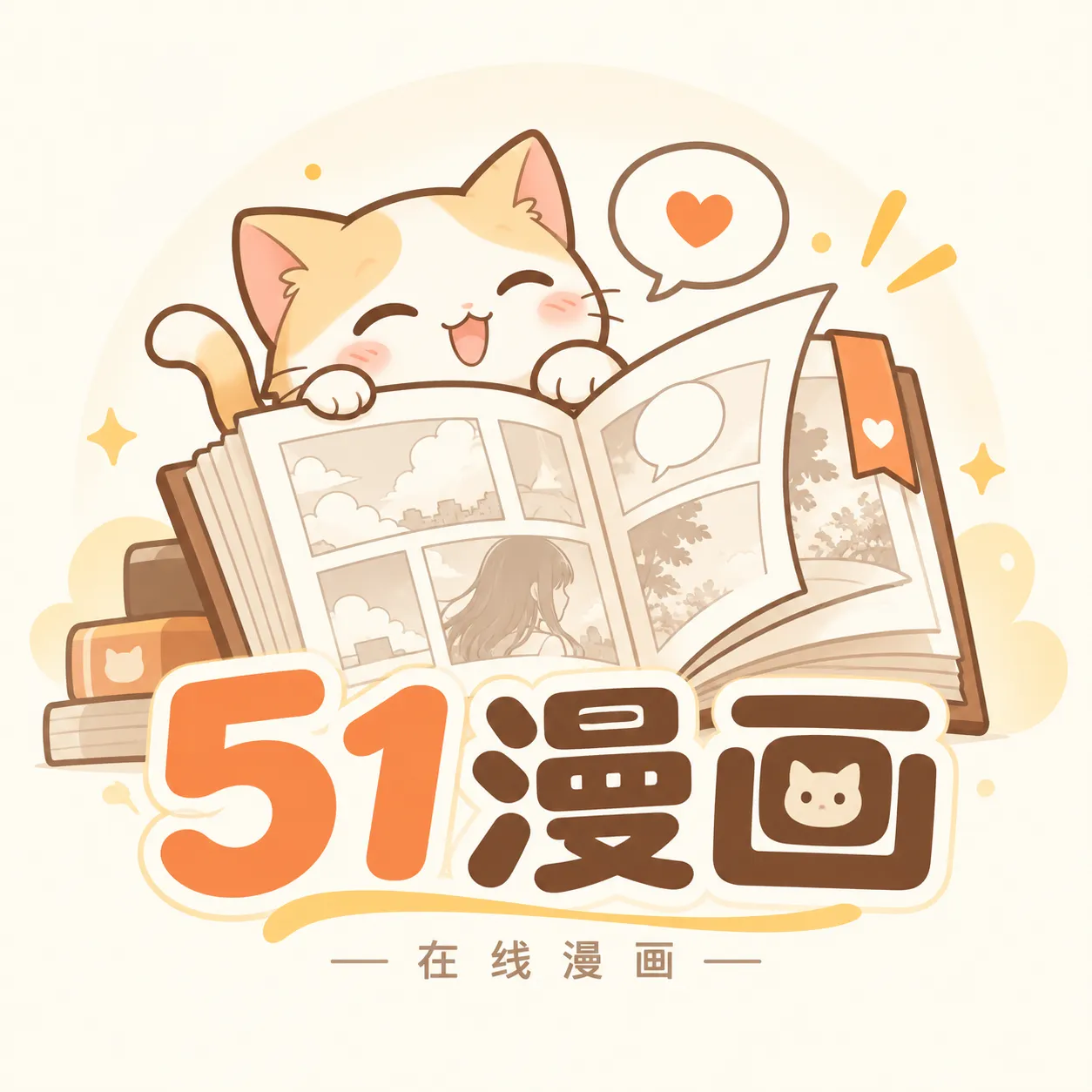 51漫画漫画阅读品牌标志